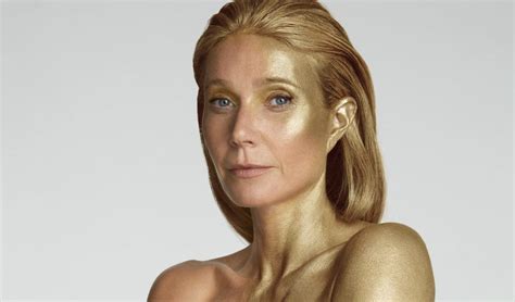 gwyneth paltrow hot nude|Gwyneth Paltrow Poses Nude Covered in Gold Body Paint for。